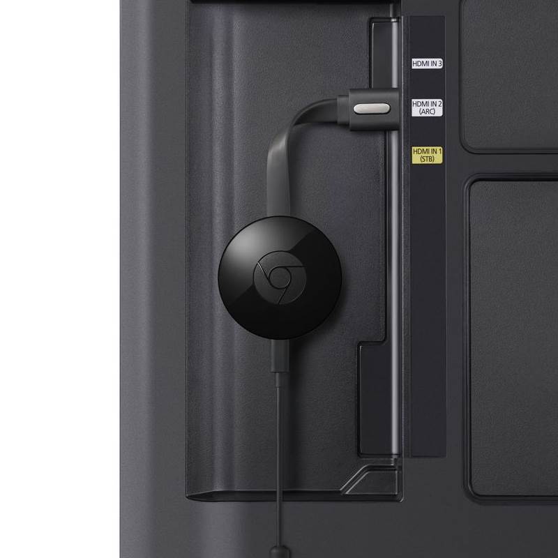 Google Chromecast (2nd Gen) Black GA3A00135VIDEO Mwave
