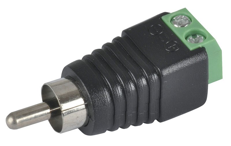 RCA Plug with Spring Terminals PA3717 Mwave