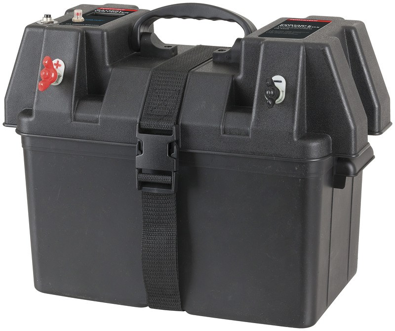 Portable Battery Box with Voltmeter and Power Accesories HB8500 Mwave