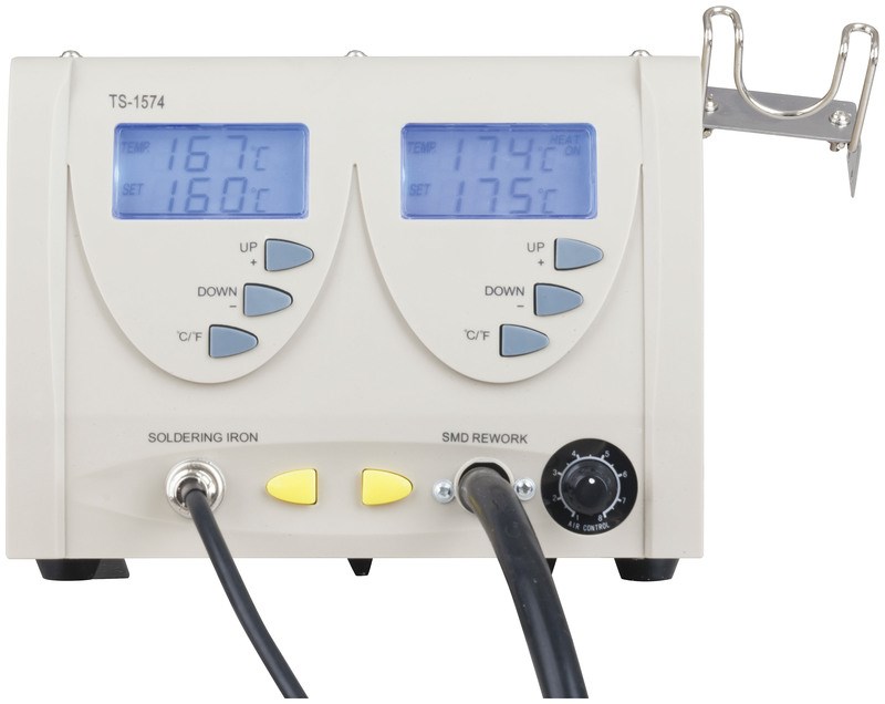 ESD Safe Solder/Desolder Rework Station TS1574 Mwave