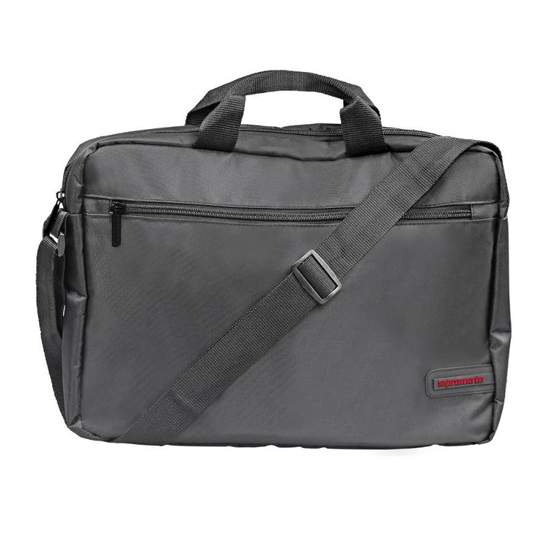 Promate Gear Lightweight Messenger Bag for Laptops up to 15.6" Black