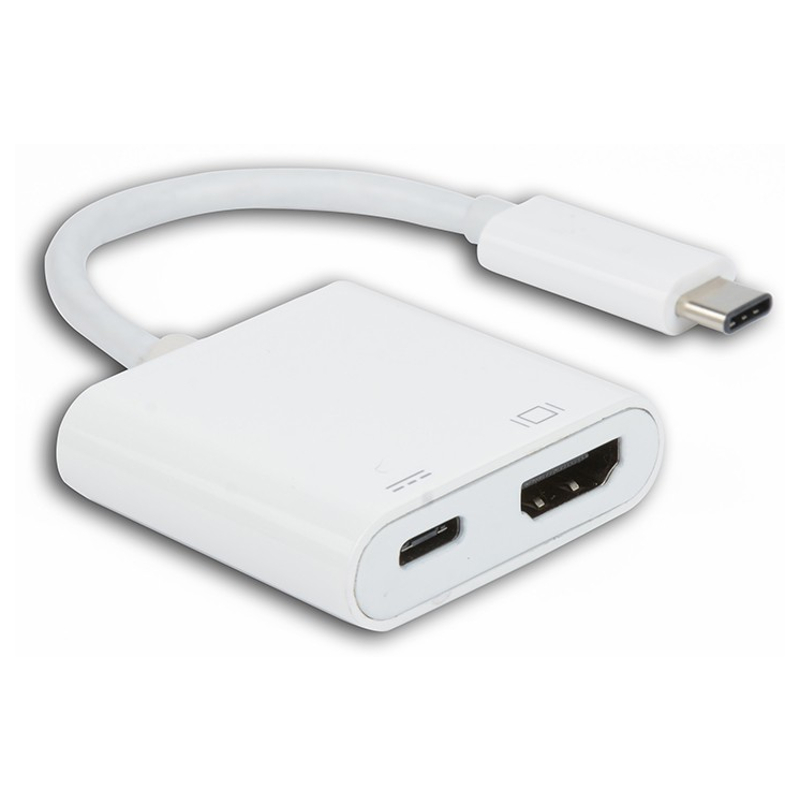 USB TypeC to HDMI Adapter w/TypeC Charging Port Up to 60W 8WD