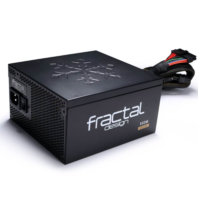 Fractal Design Edison M 550W 80+ Gold Modular Power Supply FDPSU