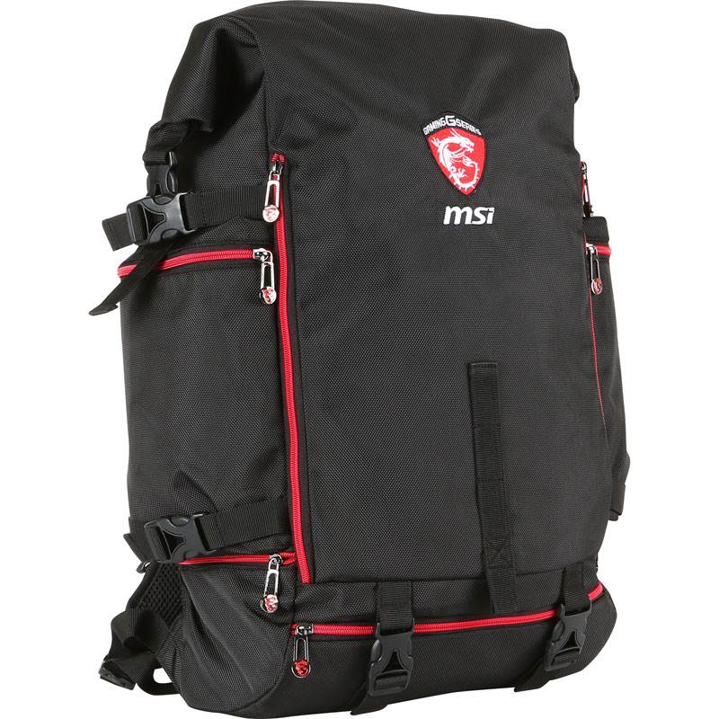 MSI Gaming Series Laptop Backpack for GT Series MSIGTSeriesBP Mwave