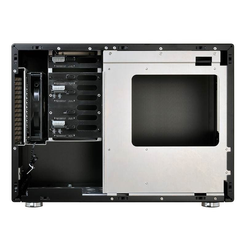 Lian Li Pc M25b Mini Tower Chassis Black Pc M25b Mwave