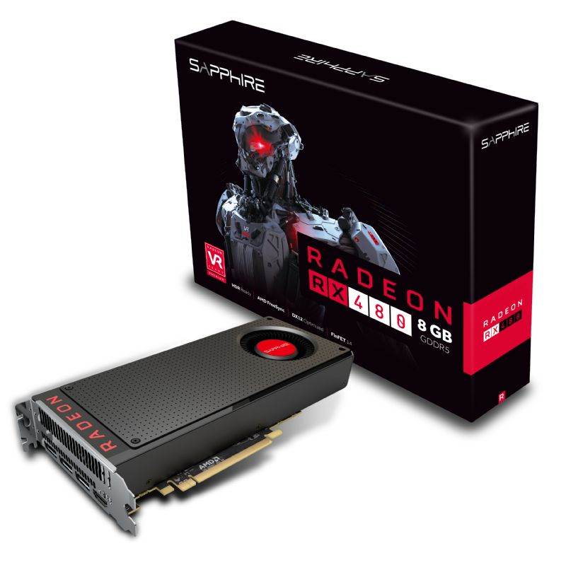 Sapphire Amd Radeon Rx 480 8gb Video Card 21260 00 20g Mwave Com Au