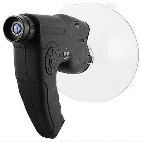 Tech Brands "Spy" Parabolic Microphone with Recorder and 8x Magnifier