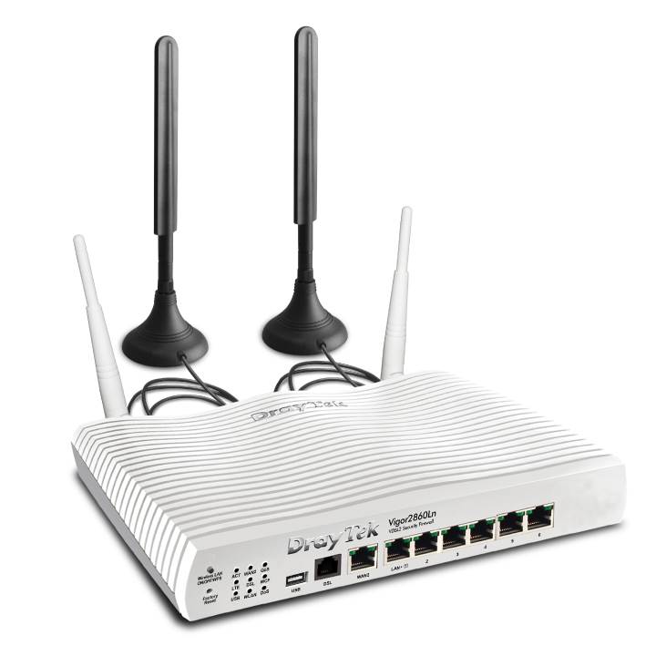 DrayTek Vigor2860Ln VDSL2/ADSL2+ 4G LTE Wireless N Modem Router NBN