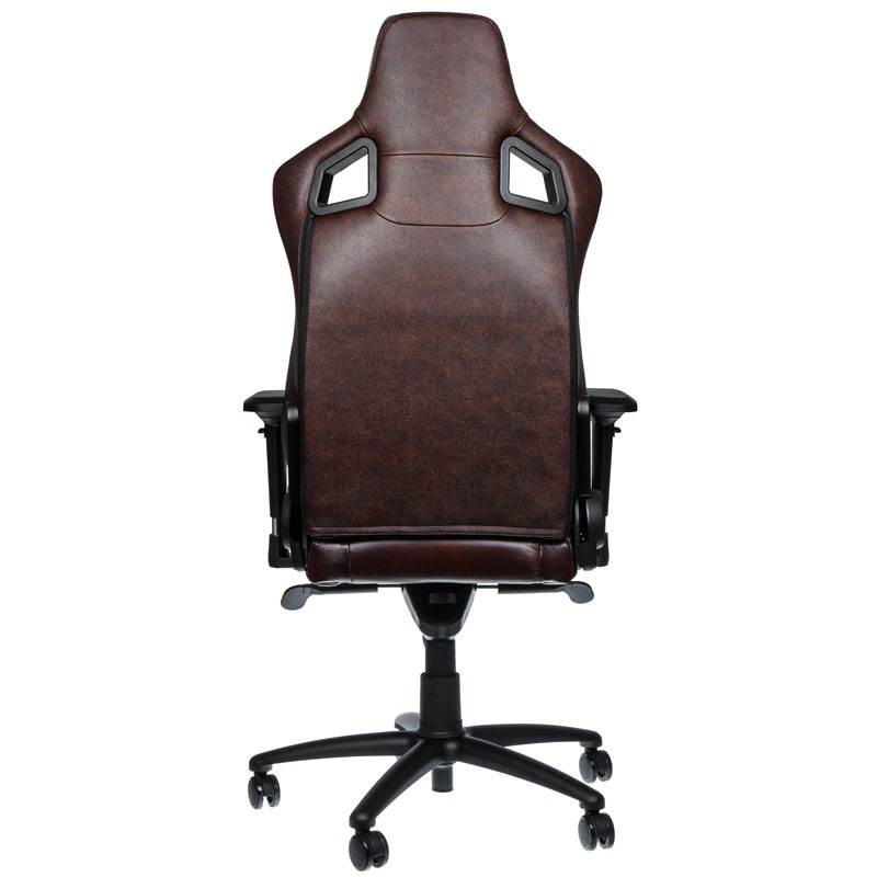 noblechairs EPIC (Leather) Gaming Chair Brown Mwave