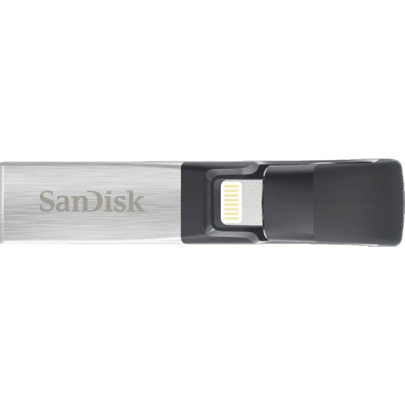 SanDisk 128GB iXPAND Lightning/USB 3.0 Flash Drive for iPhone & iPad