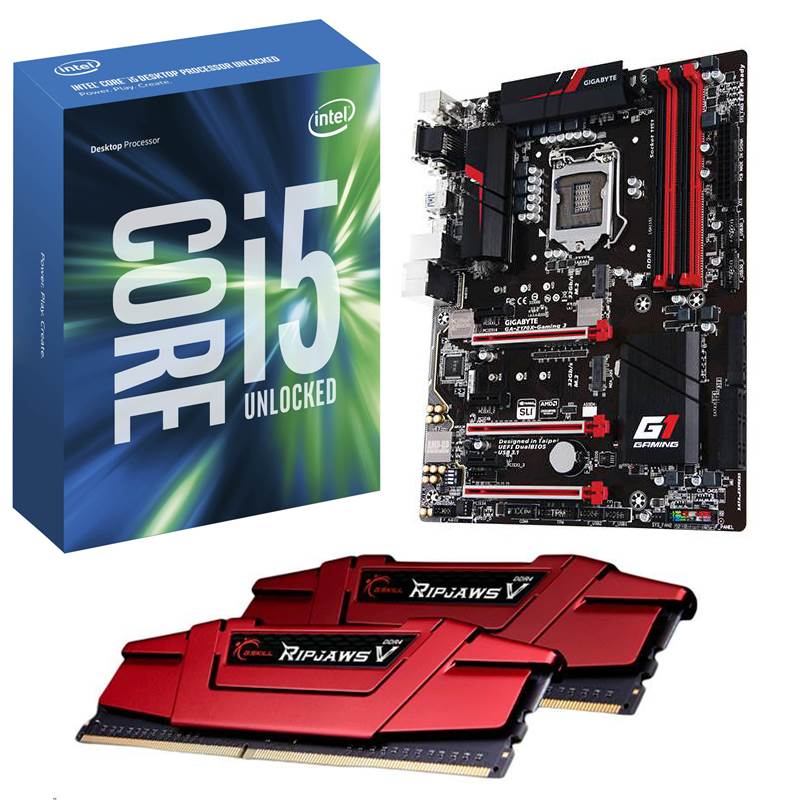 Bundle Deal Intel Core i5 6500 CPU + Z170 MB + 16GB RAM + 6 Games