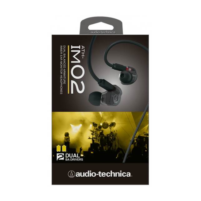 Audio Technica ATHIM02 InEar Monitor Headphones ATHIM02 Mwave