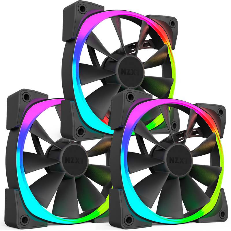 NZXT Aer RGB 140mm Fan Triple Pack - RF 