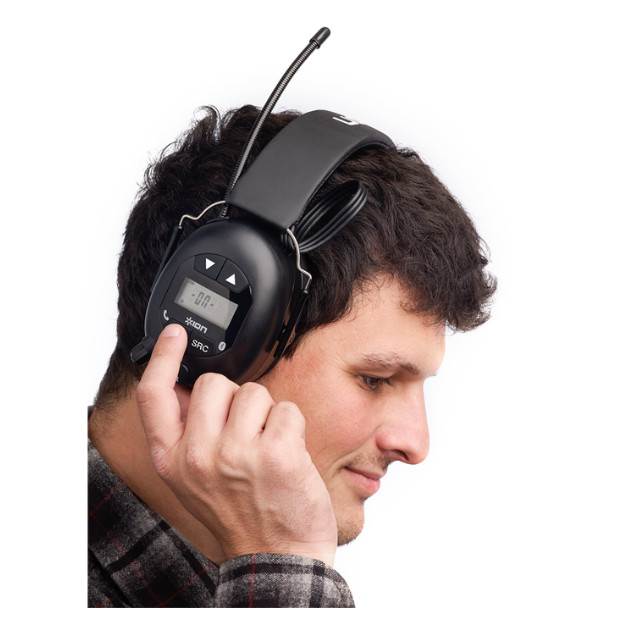 ION Tough Sounds Hearing Protection Headphones with Bluetooth & Radio