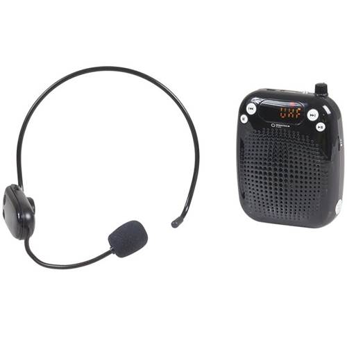 Portable Wireless UHF Microphone Headset System AM4053 Mwave