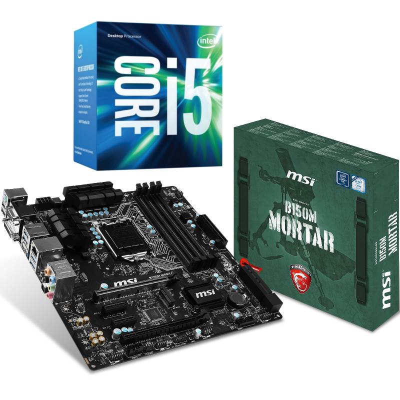 Bundle Deal Intel Core i5 6500 + MSI B150M MORTAR MicroATX