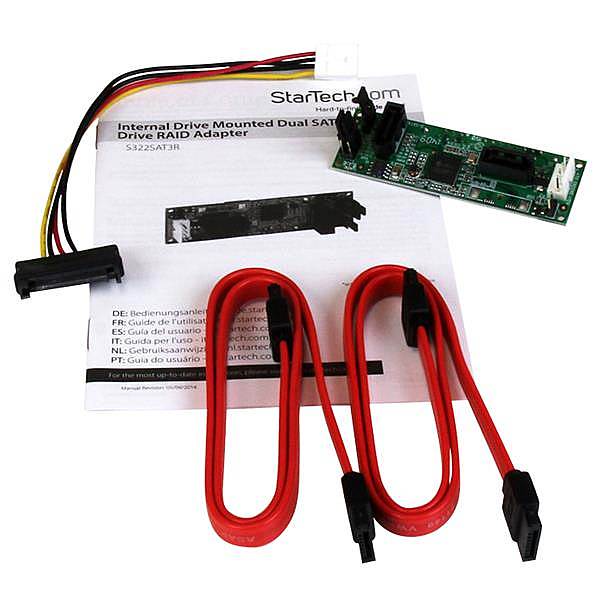 StarTech SATA to Dual SATA HDD RAID Controller S322SAT3R Mwave