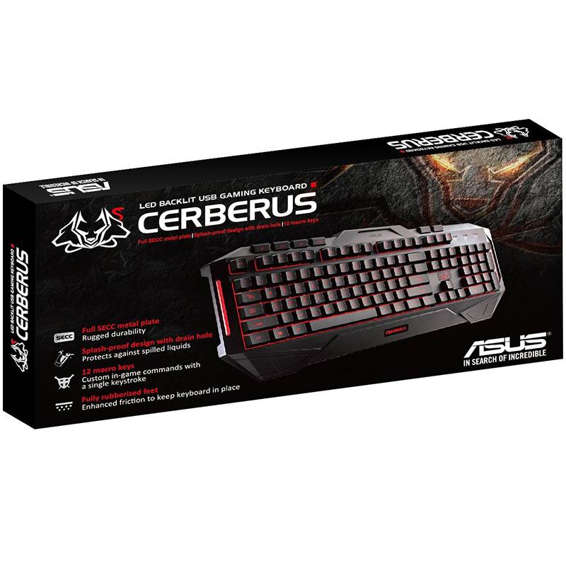 ASUS Cerberus Gaming Keyboard CERBERUS KEYBOARD Mwave
