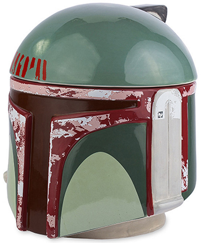 Bioworld Star Wars Boba Fett Ceramic Cookie Jar Christmas Geeki