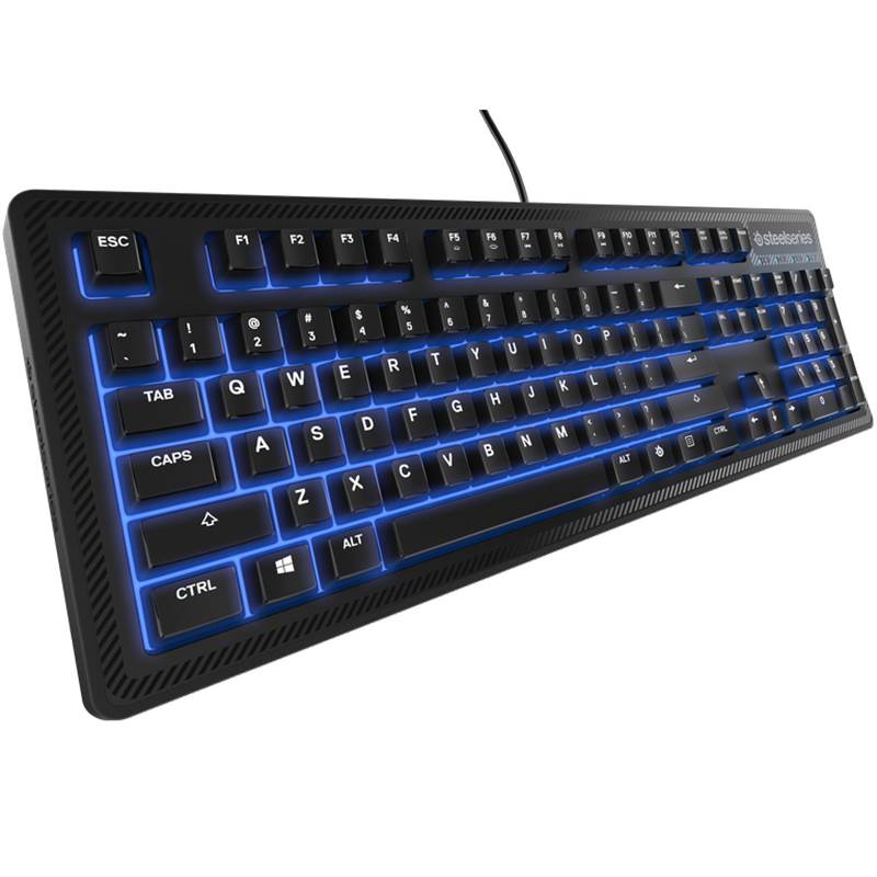 SteelSeries Apex 100 Blue LED Gaming Keyboard 64435 Mwave