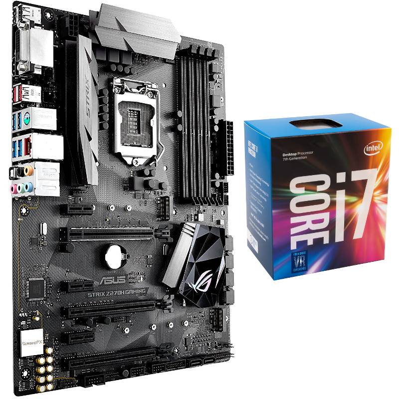 Bundle Deal ASUS STRIX Z270H Gaming ATX Motherboard + Intel i77700