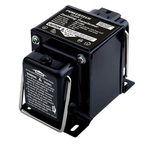 Powertech 120W 240 120V Isolated Stepdown Transformer MF1080 Mwave