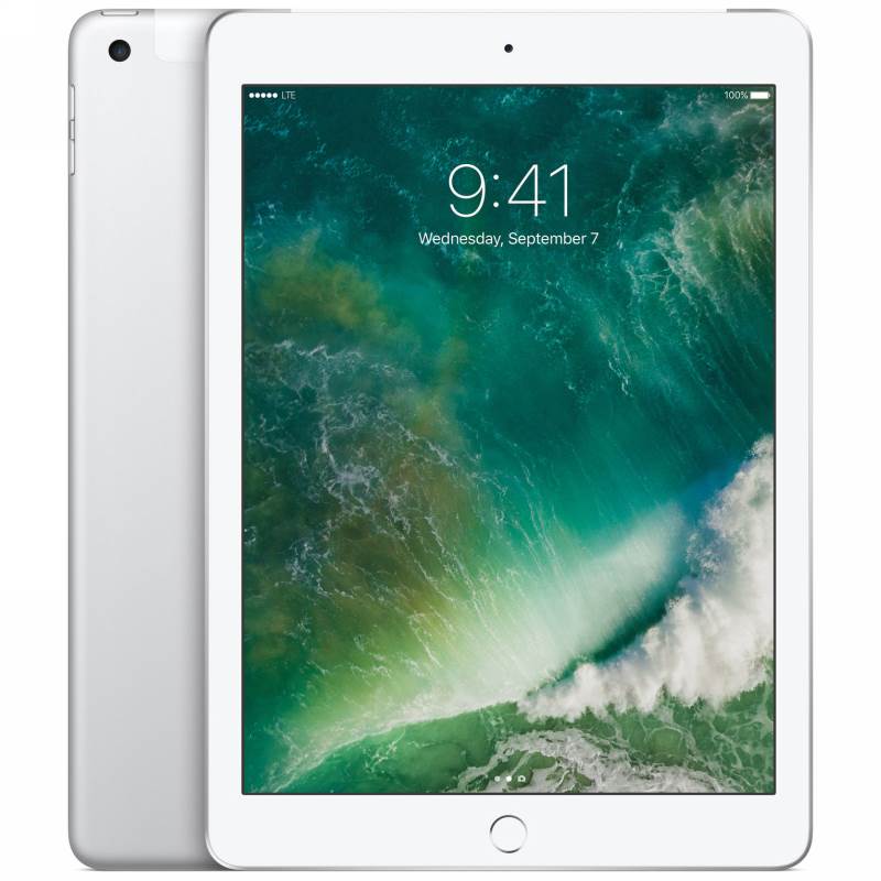 Apple iPad (2017) 9.7" 32GB WiFi + Cellular - Silver - MP1L2X/A | Mwave