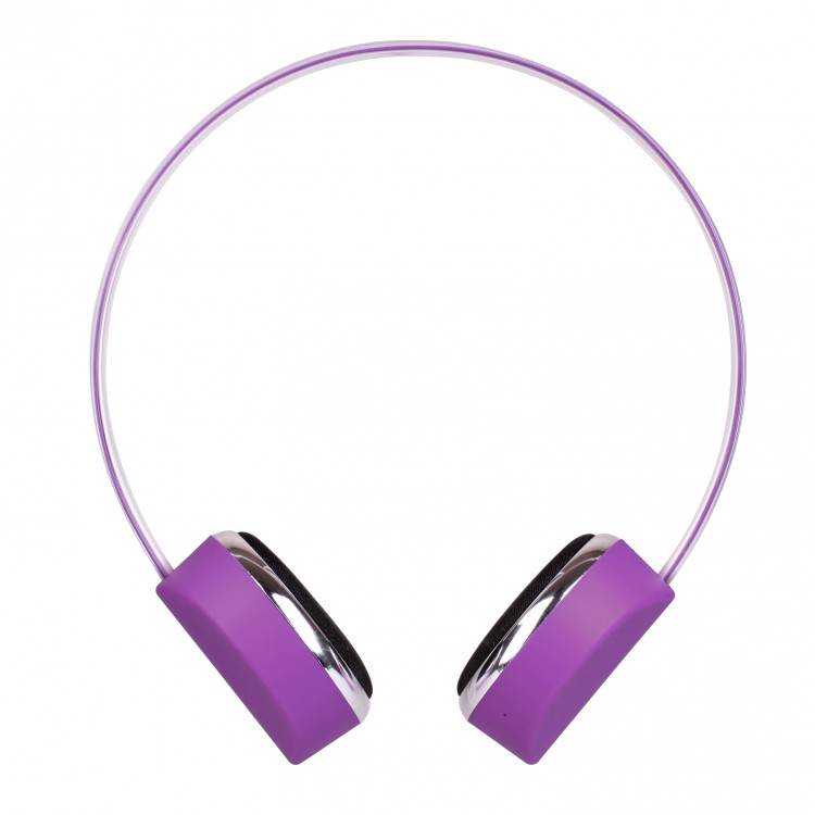 Laser Bluetooth Stereo Lightweight Headphones Purple AOBT404PUR