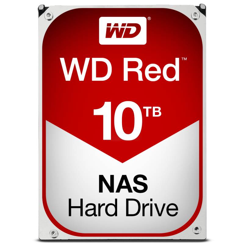 WD WD100EFAX 10TB Red 3.5" IntelliPower SATA3 NAS Hard Drive ...