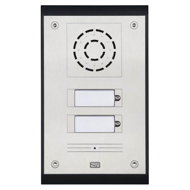 2N Helios IP UNI System 2 Buttons 9153102 Mwave