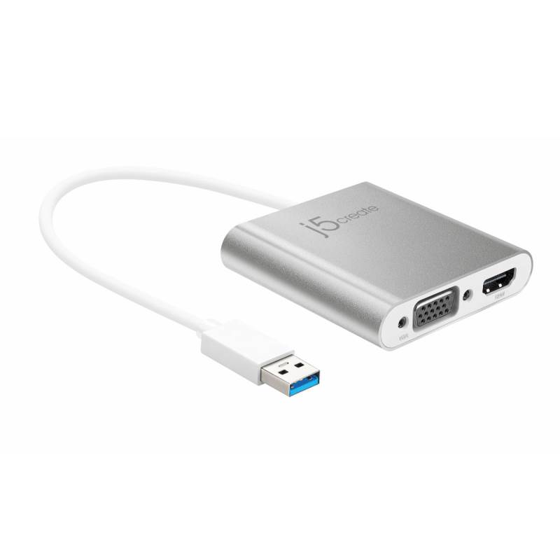 j5create USB 3.0 to HDMI VGA MultiMonitor Adapter JUA360 Mwave