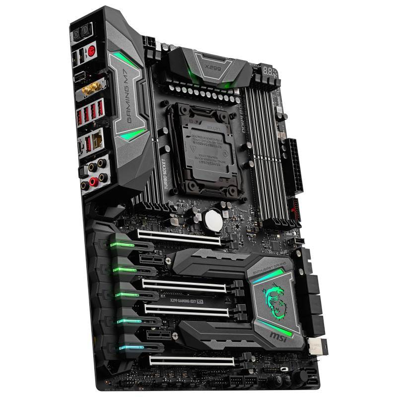 Bundle Deal MSI X299 Gaming M7 ACK Motherboard Intel Core I9 7900X 