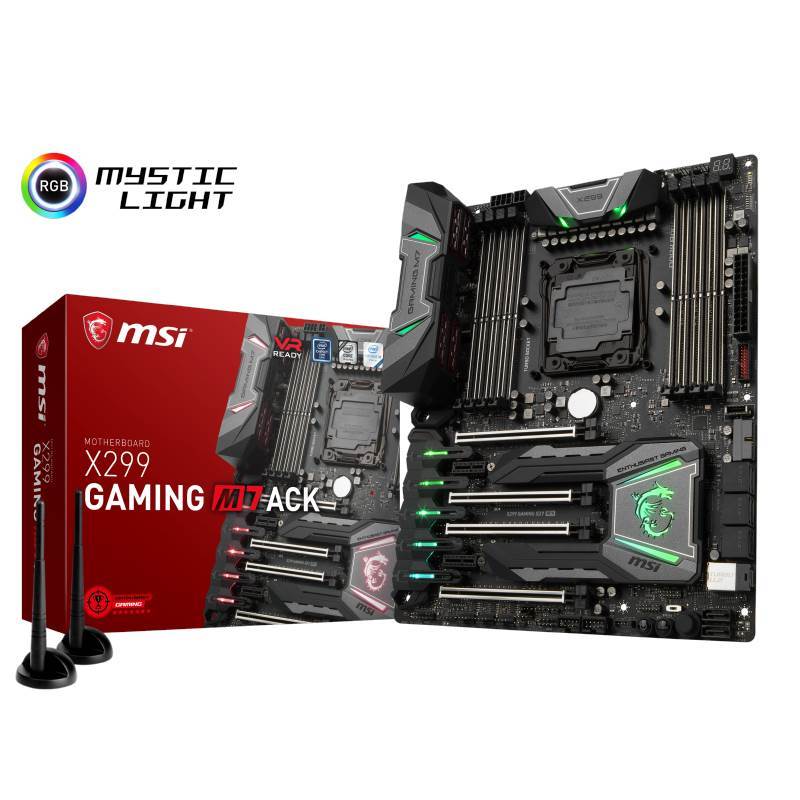 Bundle Deal MSI X299 Gaming M7 ACK Motherboard + Intel Core i9 7900X