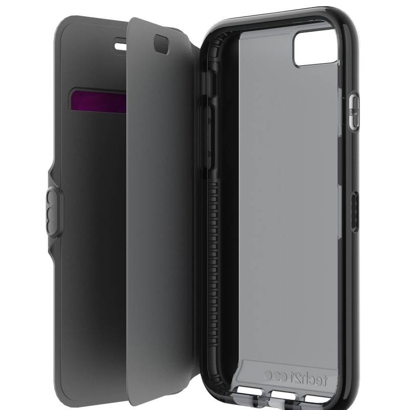 Tech21 Evo Wallet Case for iPhone 7/8 Black T215780
