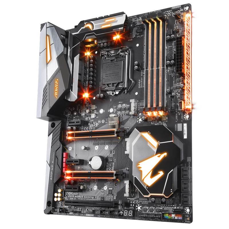 Gigabyte AORUS Z370 Gaming 5 LGA 11512 ATX Motherboard AORUSZ370