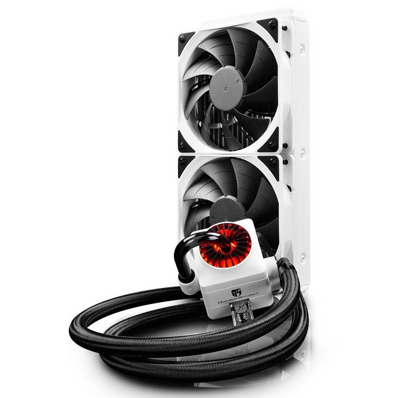 DeepCool Gamer Storm CAPTAIN 240EX RGB AIO Liquid CPU Cooler White