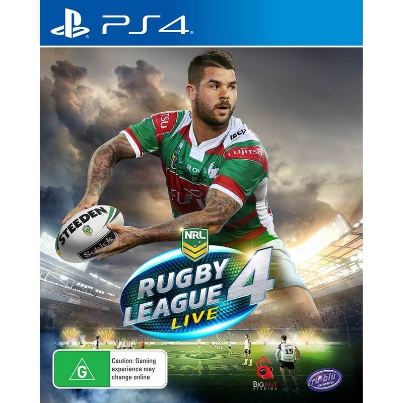 Rugby League Live 4 PS4 PS4RLL404181 Mwave Rugby League Live 4 PS4 PS4RLL404181 Mwave