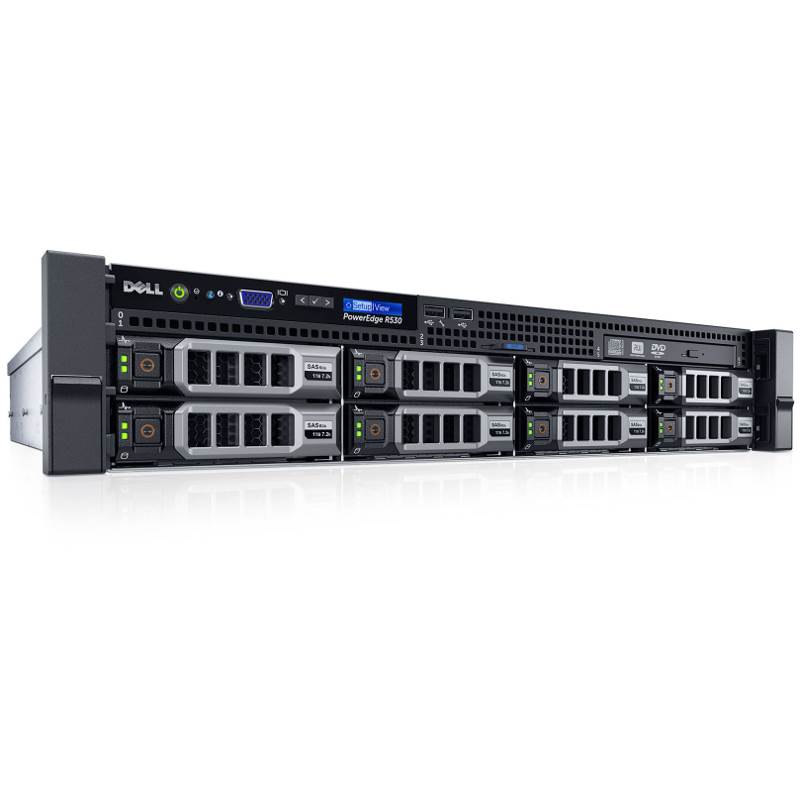 Dell PowerEdge R530 Server Intel E52609v4(1/2) 8GB DDR4 1TB HDD 495W