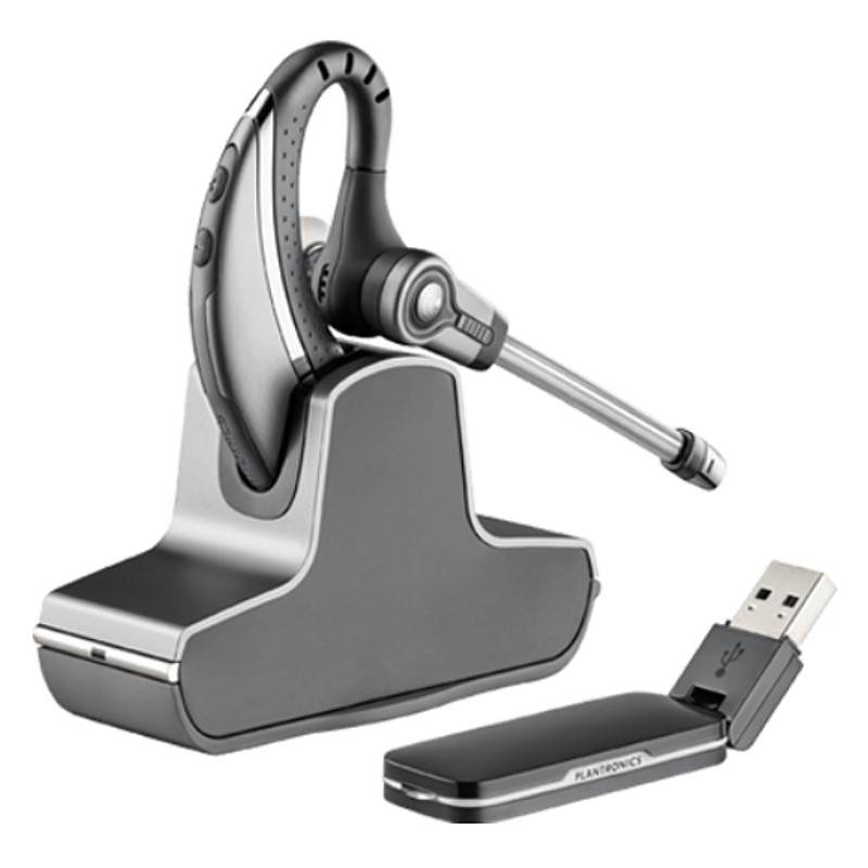 Plantronics Savi W430 Over Ear UC PC Wireless Headset System 8239612