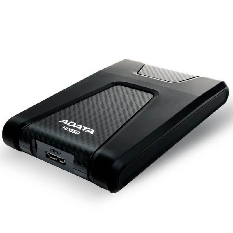 ADATA DashDrive Durable HD650 2TB USB 3 0 Portable External Hard Drive 