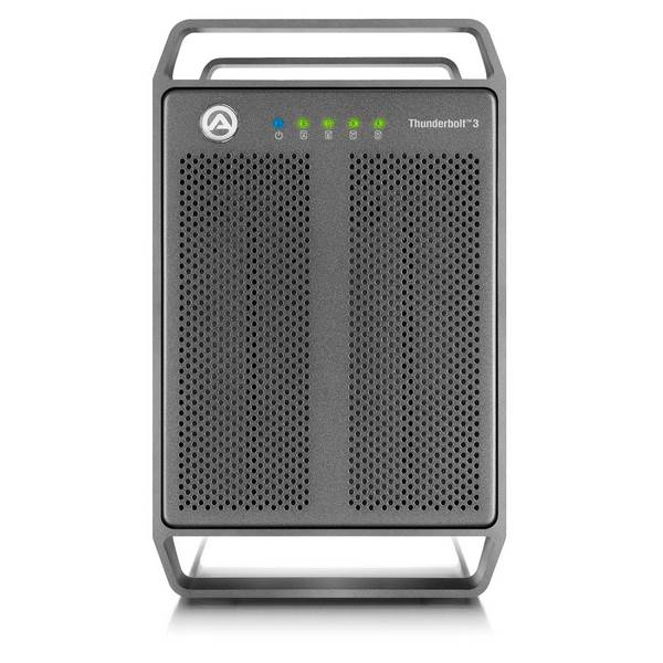 AKiTiO Thunder3 Quad X Thunderbolt 3 External Hard Drive Enclosure