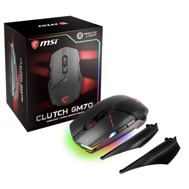 MSI Clutch GM70 Wired/Wireless Gaming Mouse CLUTCH GM70 Mwave