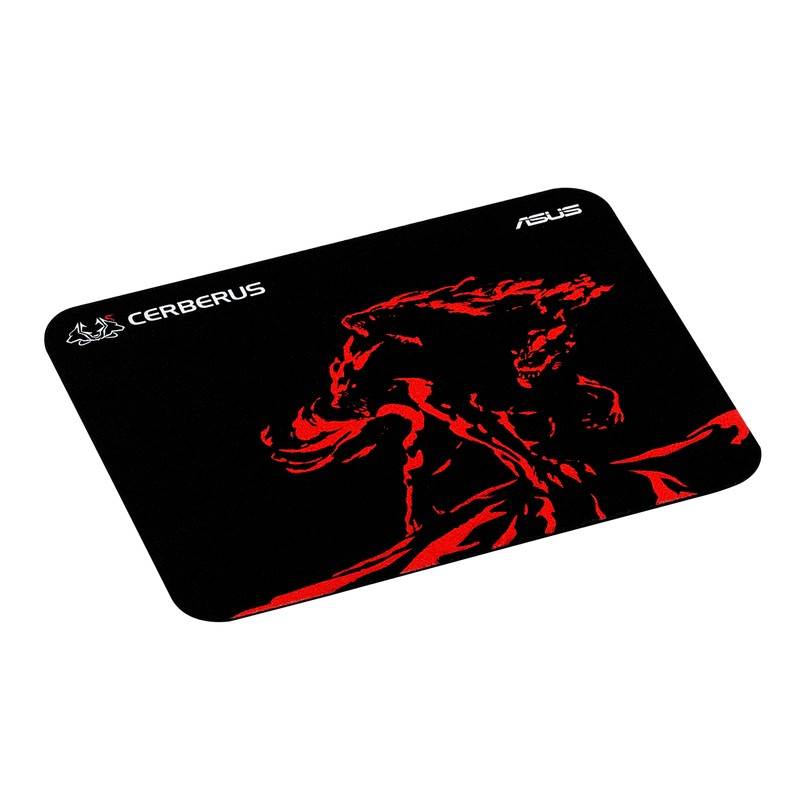ASUS Cerberus Mat Mini Gaming Mouse Pad Blk/Red Small CERBERUS