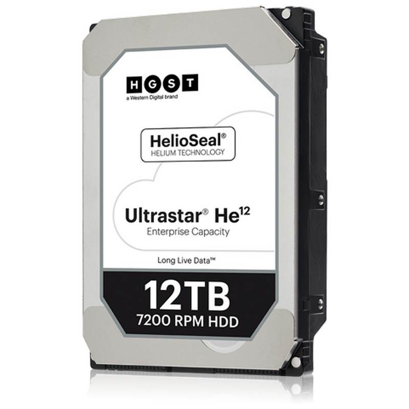 HGST Ultrastar HE12 HUH721212ALN600 12TB 3.5" 4Kn SATA3 Hard Drive ...