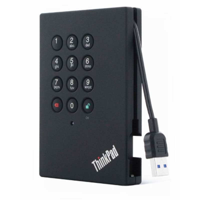 Lenovo ThinkPad 1TB USB 3.0 Secure Portable Hard Drive 0A65621 Mwave
