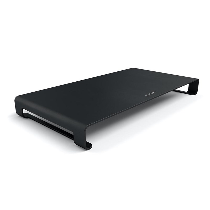 Satechi Slim Aluminium Monitor Stand Matte Black STASMSJ Mwave