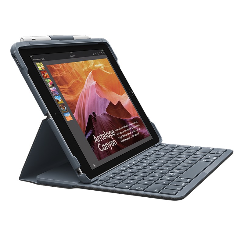 Logitech iPad 9.7" Slim Folio + Bluetooth Keyboard 5th/6th Gen - 920