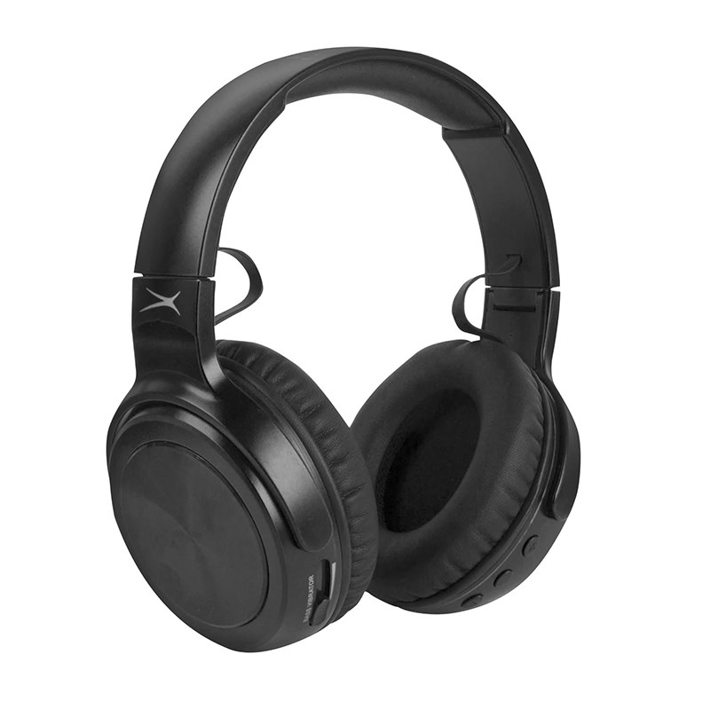 Altec Lansing MZX701 Rumble Wireless Over-Ear Headphones - Black - MZX701-BLK-FR | Mwave