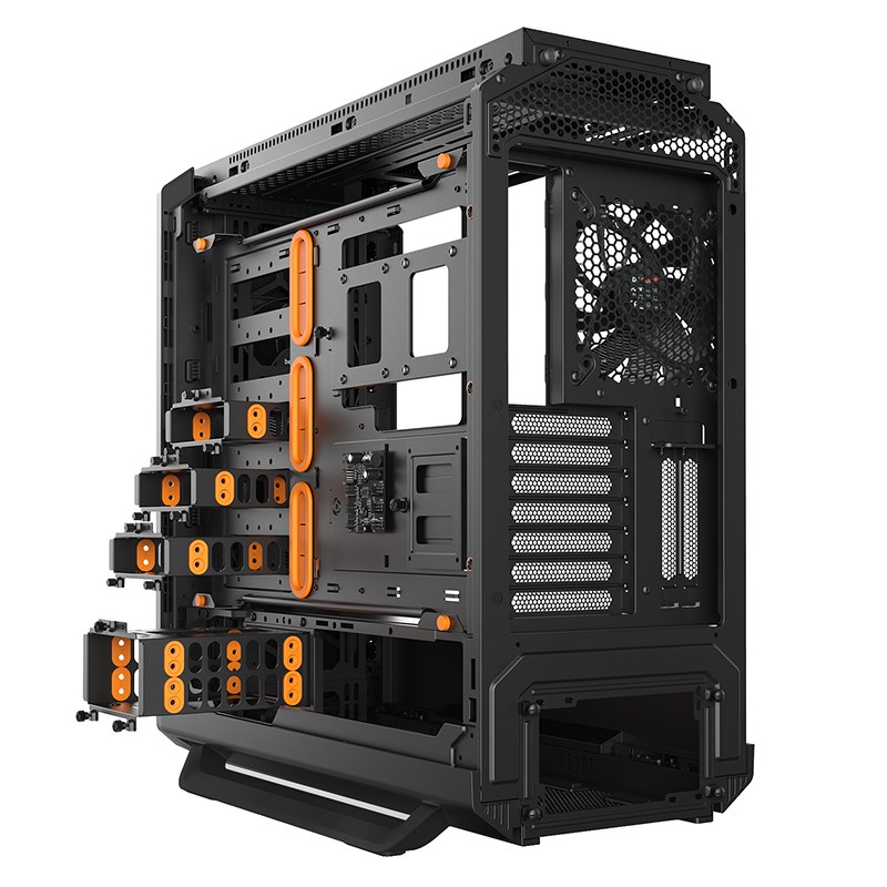 be quiet! Silent Base 801 MidTower EATX Case Orange BG028 Mwave