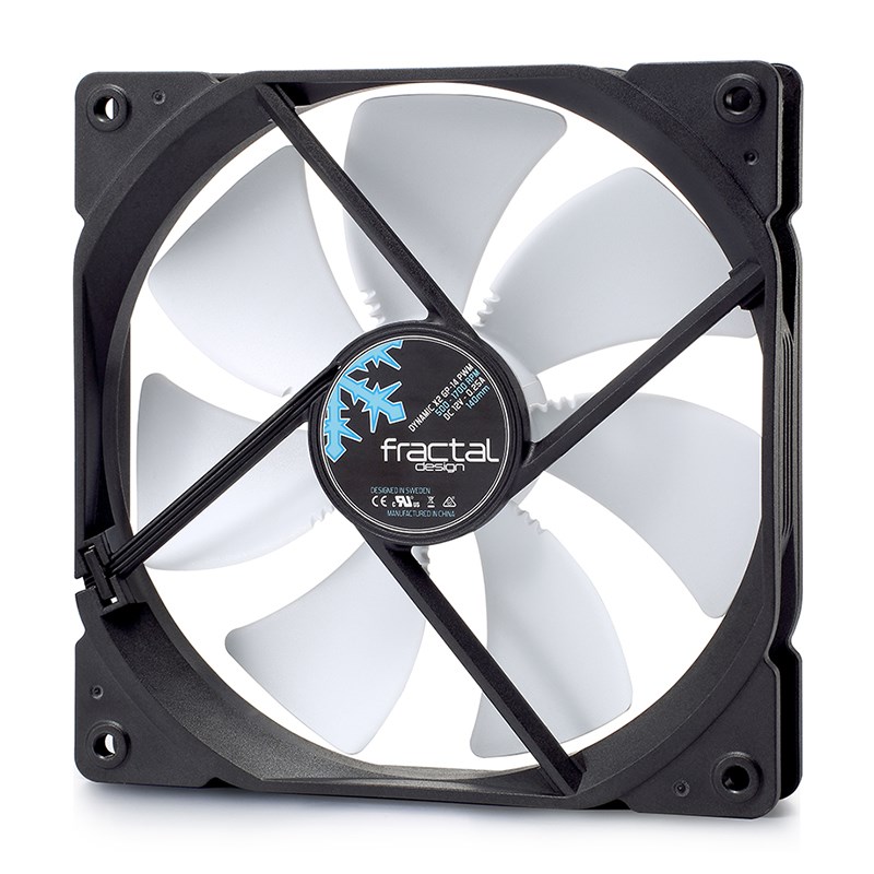 Fractal Design Dynamic Series X2 GP14 140mm PWM Case Fan Black/White